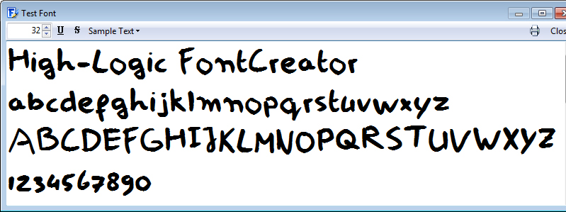 FontCreator Professional Edition, Design, Photo & Graphics Software Screenshot