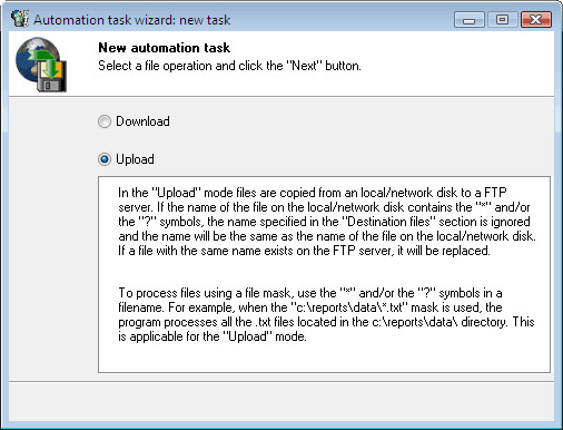 FTPGetter, Internet Software Screenshot