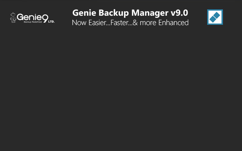 Genie Backup Manager Professional Screenshot