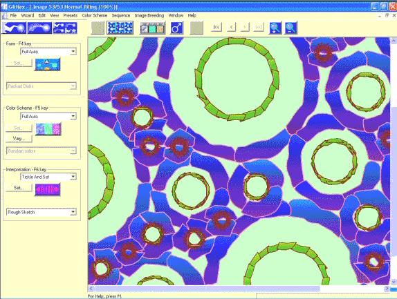 Gliftex V7, Misc & Fun Graphics Software Screenshot