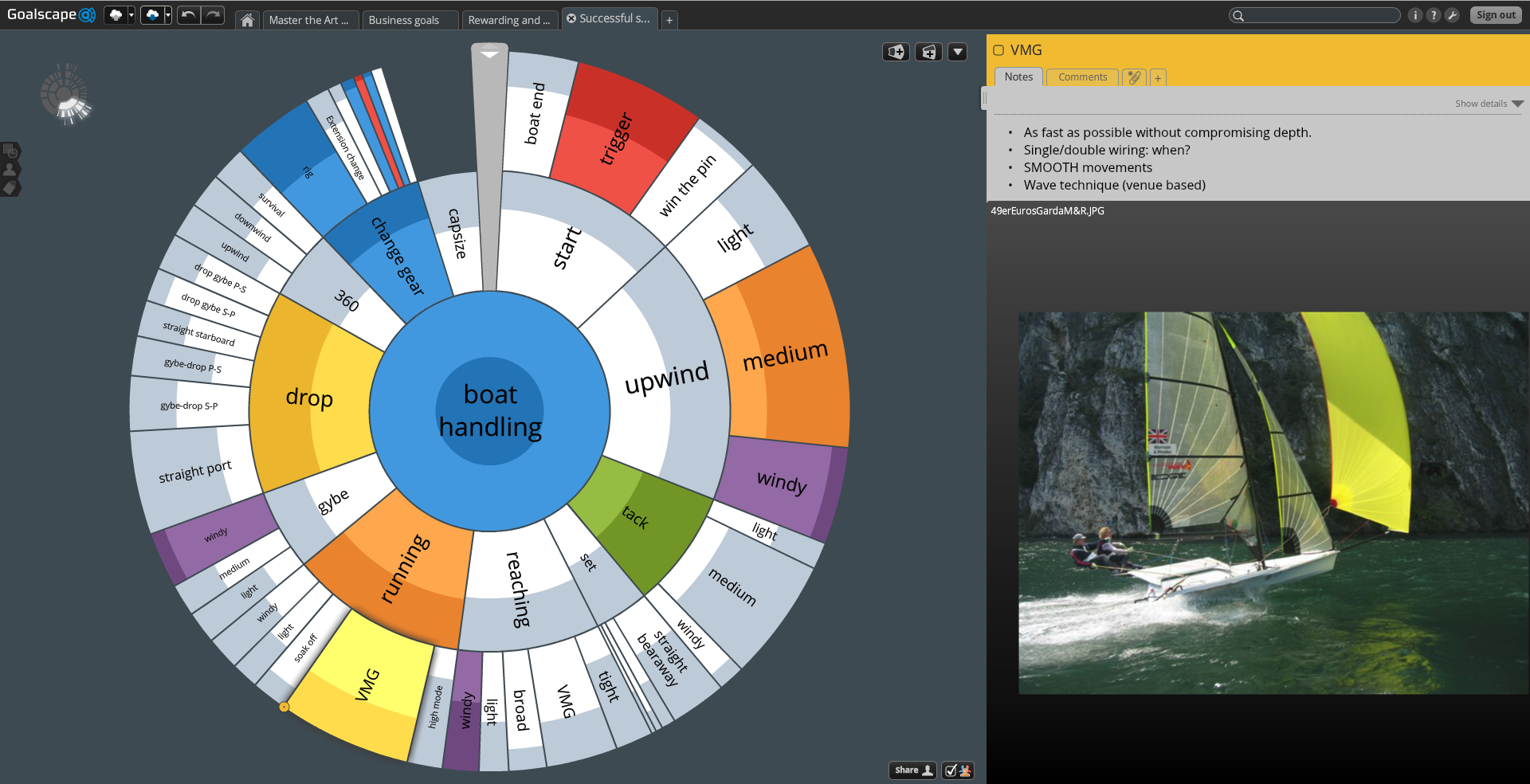 Goalscape Desktop and Goalscape Online Unlimited, Project Management Software Screenshot