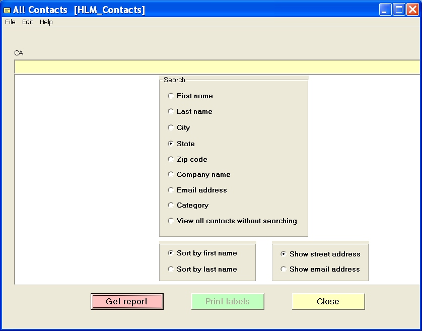 Handy Label Maker, Productivity Software Screenshot