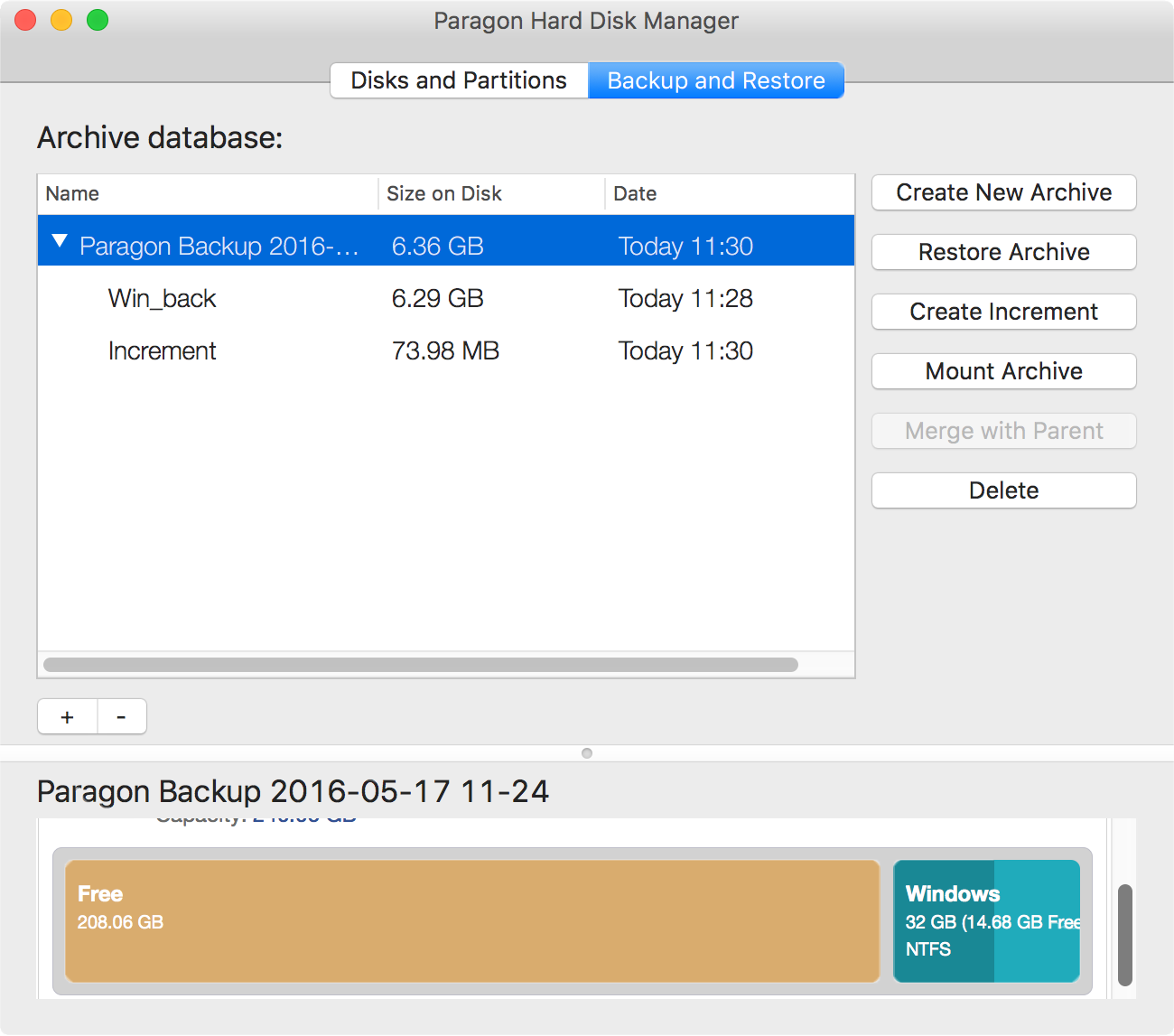 Hard Disk Manager for Mac, Hard Drive Software Screenshot
