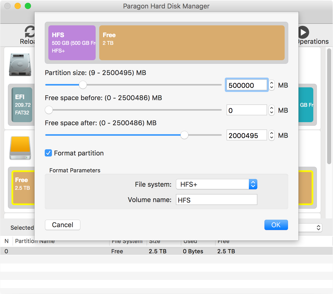 Software Utilities, Hard Disk Manager for Mac Screenshot