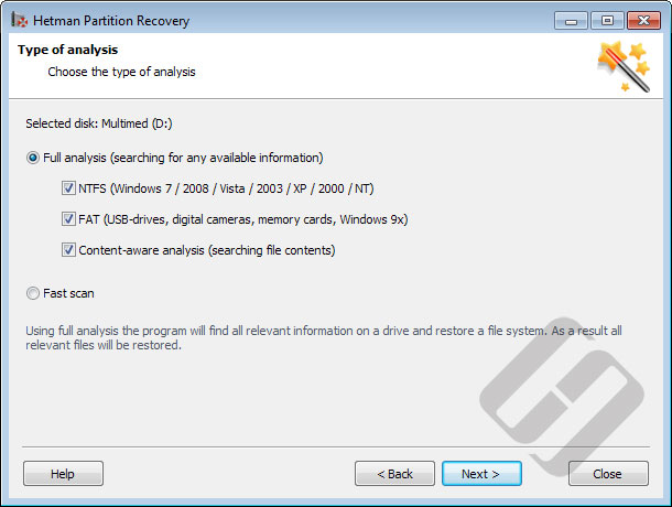 free instals Hetman Partition Recovery 4.9