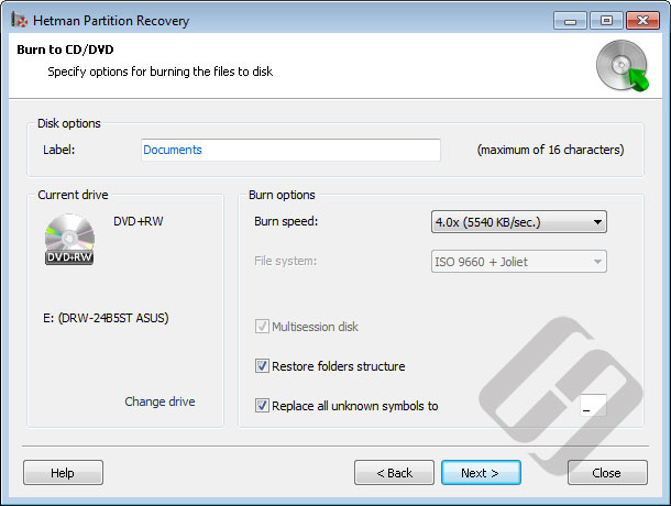 download the new version for windows Hetman Partition Recovery 4.8