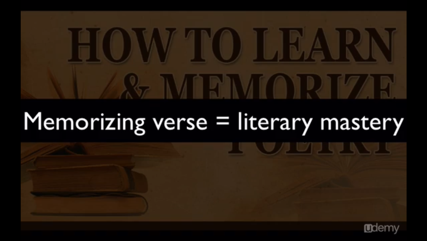 How to Learn and Memorize Poetry, Learning and Courses Software Screenshot