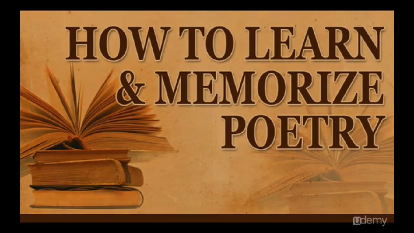 How to Learn and Memorize Poetry Screenshot