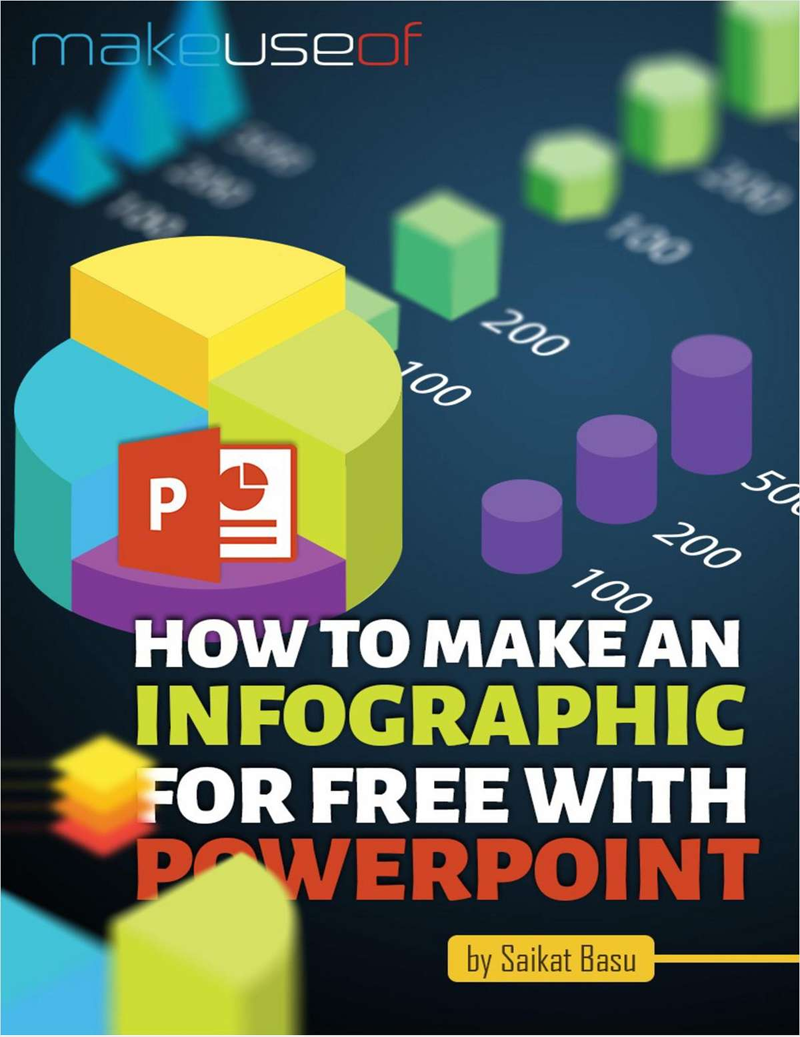 How to Make an Infographic for Free with PowerPoint Screenshot