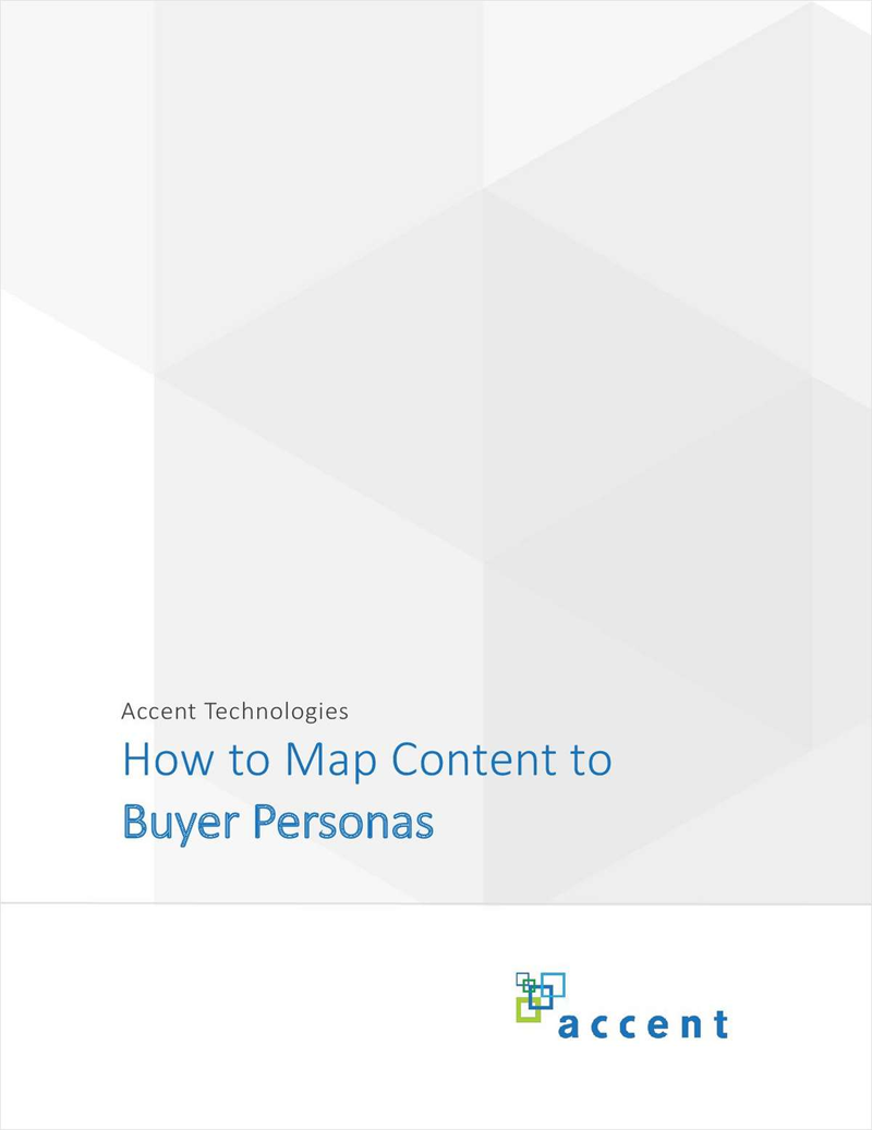 How to Map Content to Buyer Personas Screenshot
