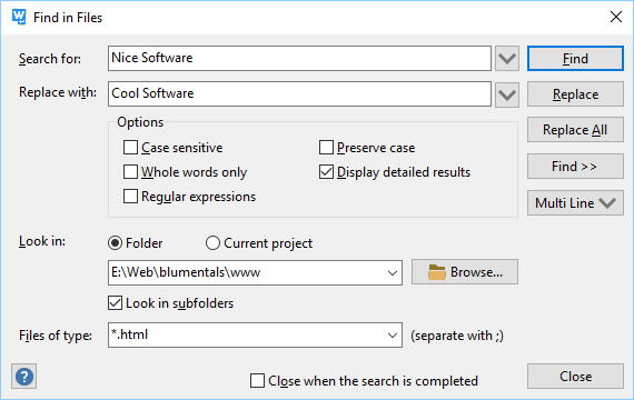 HTMLPad 2020, Development Software, HTML Editor Software Screenshot