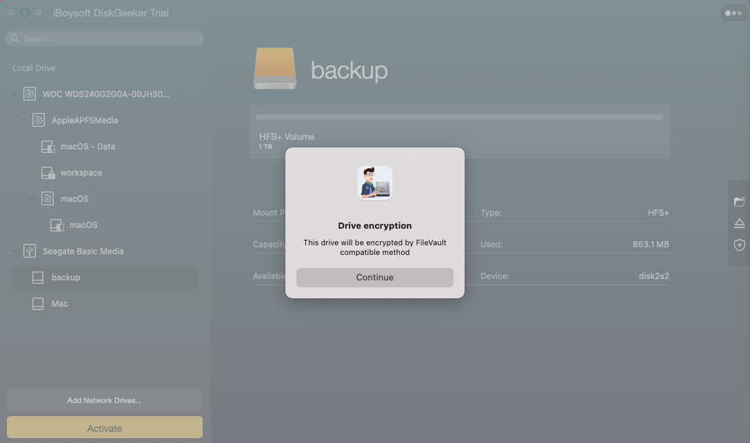 iBoysoft DiskGeeker, Software Utilities Screenshot
