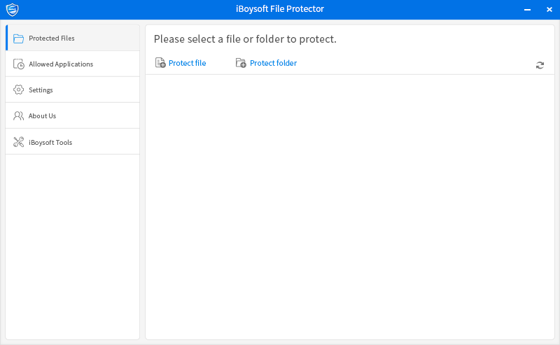 iBoysoft File Protector Screenshot