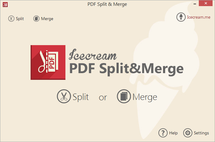 Icecream PDF Split & Merge PRO Screenshot
