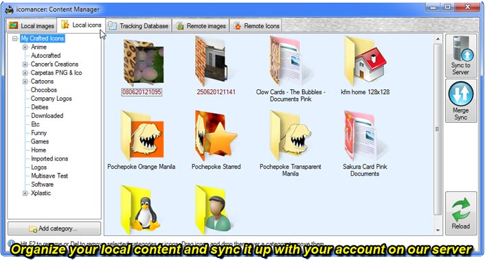 Software Utilities, icomancer Screenshot