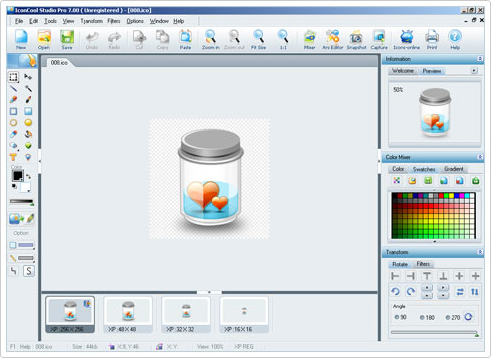 Graphic Design Software Screenshot