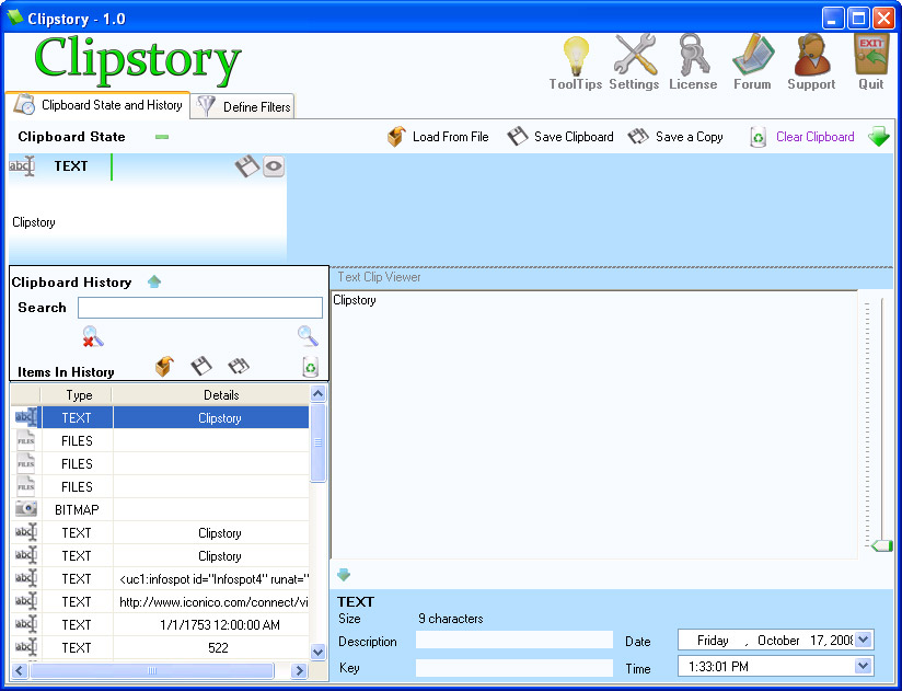 Iconico Desktop Tools A La Carte, Software Utilities Screenshot