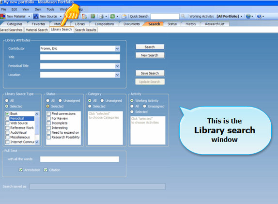 Mind Mapping Software, IdeaMason Screenshot
