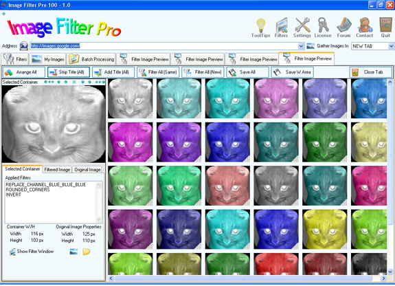 Image Filter Pro 100 Screenshot 13