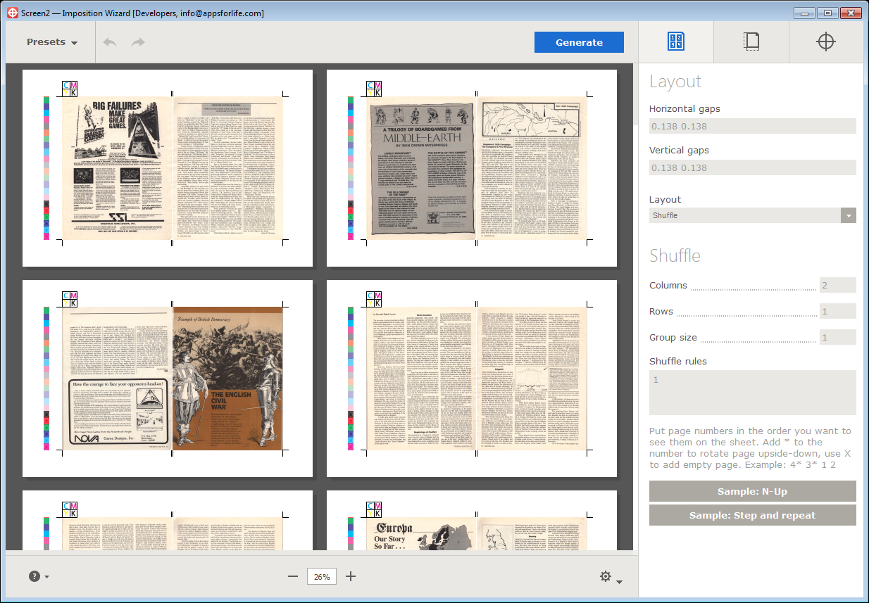 Imposition Wizard Acrobat Subscription Printing Software for