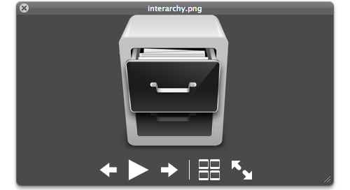 Internet Software, Interarchy Screenshot