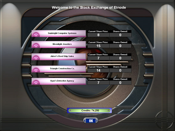 Games Software, Interstellar Trader 2 Screenshot