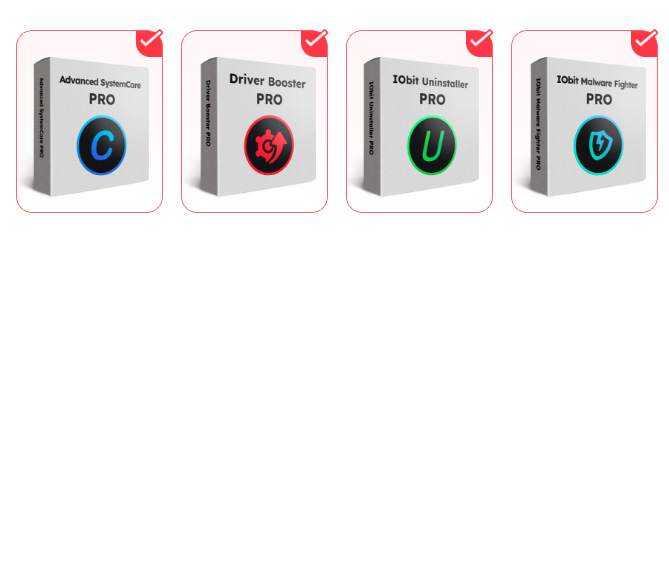 iObit Black Friday Mega Sale Screenshot