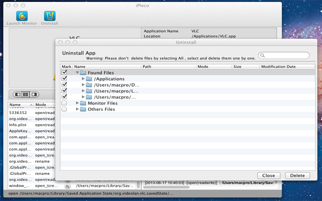 iPleco, Software Utilities Screenshot