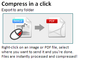 IRISCompressor Pro, PDF Conversion Software Screenshot