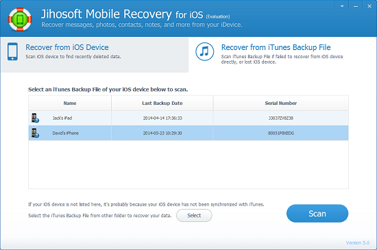 descargar jihosoft iphone data recovery