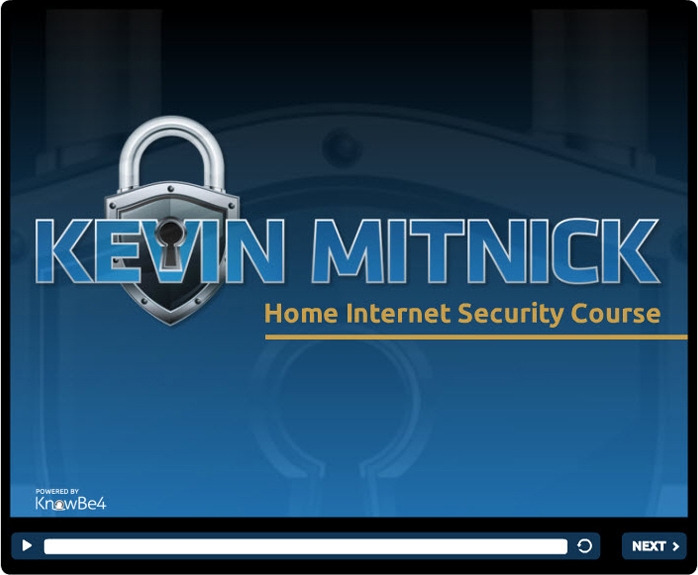 Kevin Mitnick Home Internet Security Course Screenshot