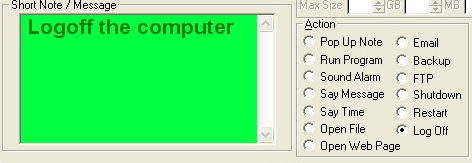 Desktop Customization Software, Kirby Alarm Pro Screenshot