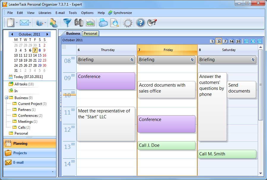 personal organizer software reviews