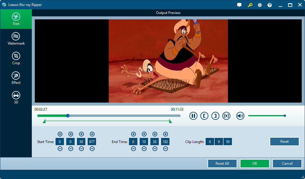 Leawo Blu-ray Ripper, DVD Ripper Software Screenshot
