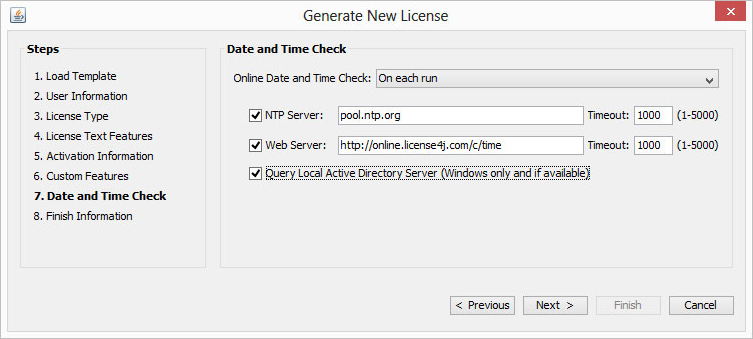 License4J License Manager, Development Software Screenshot
