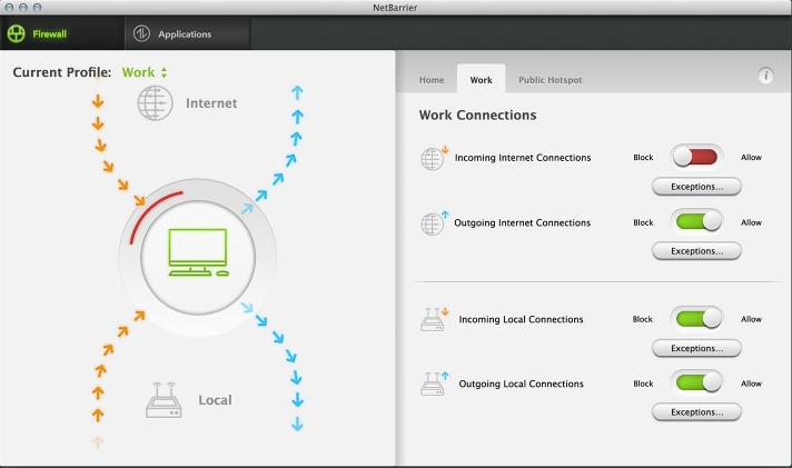 Mac Internet Security X9, Antivirus Software Screenshot