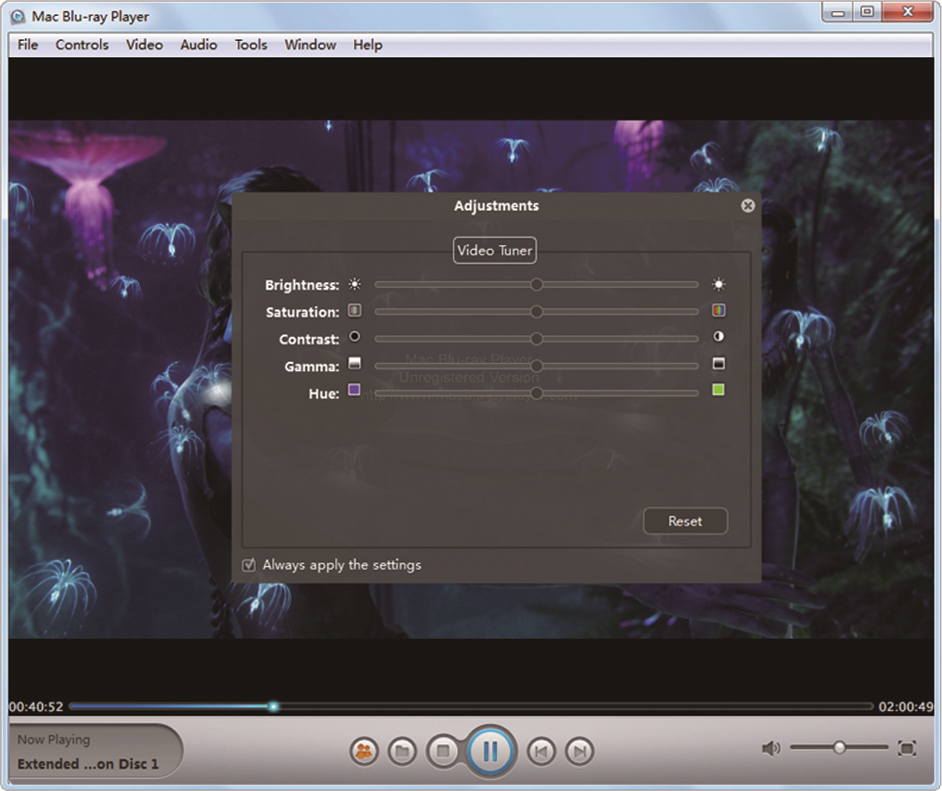 Macgo Windows Blu-ray Player, Video Player Software Screenshot