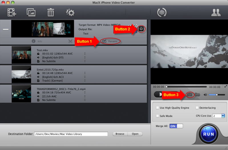 MacX iPhone Video Converter Screenshot 8