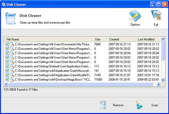 System Tweaker Software, Magic Utilities 2007 Screenshot
