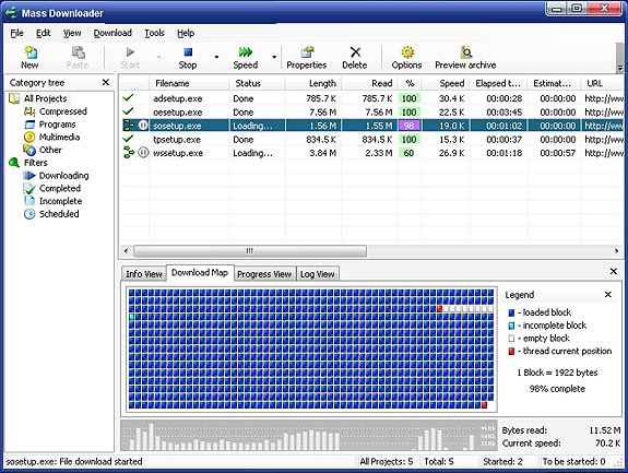 Internet Download Manager Software Screenshot