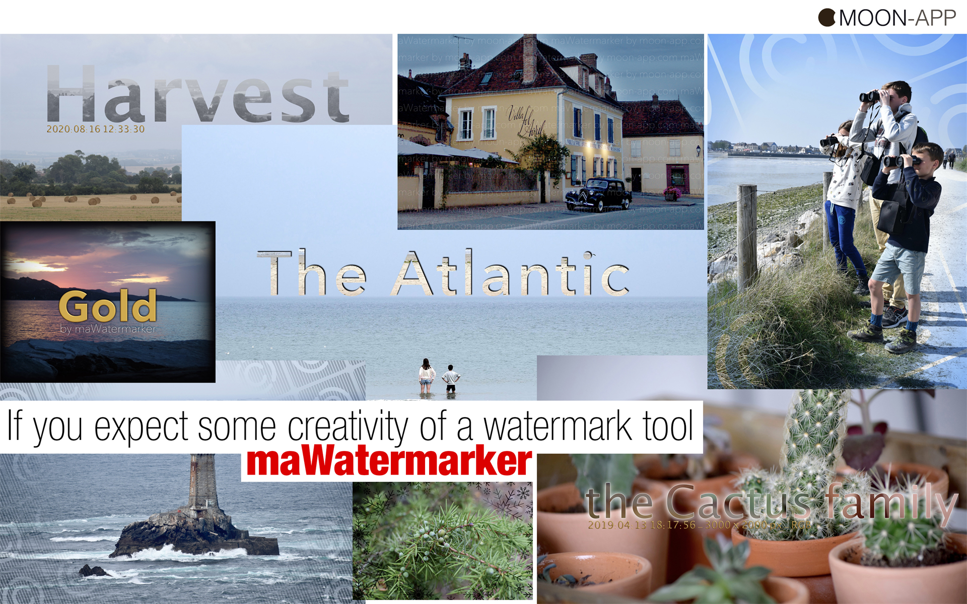 maWatermarker, Photo Editing Software Screenshot