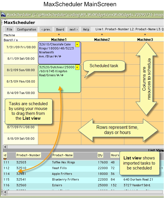 MaxScheduler Basic Screenshot