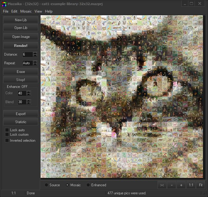 Design, Photo & Graphics Software, Mazaika Screenshot