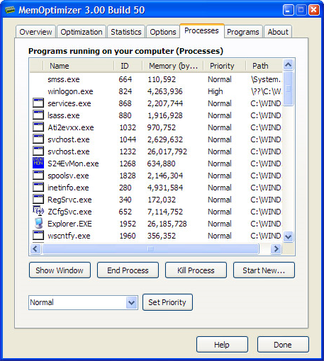 Software Utilities, System Tweaker Software Screenshot