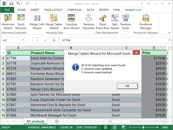 excel paste wizard