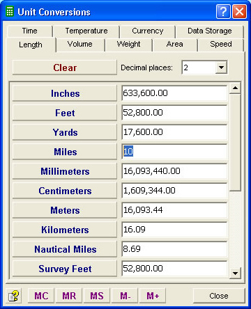 Productivity Software, Calculator Software Screenshot