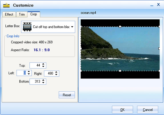 Video Converter Software, Moyea Video Converter Screenshot