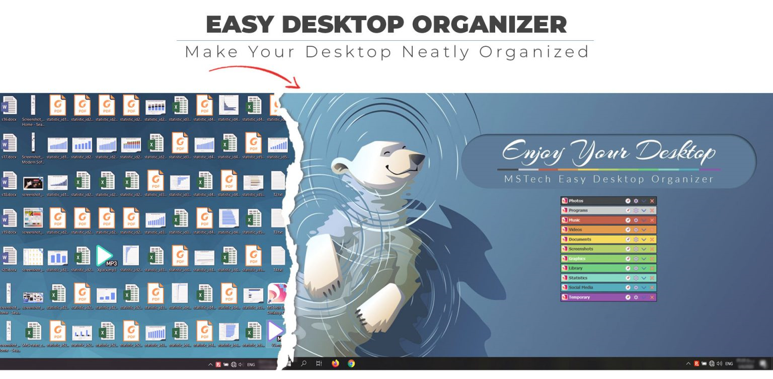 MSTech Easy Desktop Organizer Screenshot