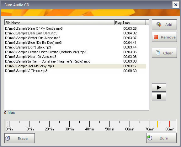 Audio Software, Recording Studio Software Screenshot