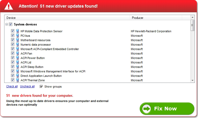 Software Utilities, My Driver Updater Screenshot